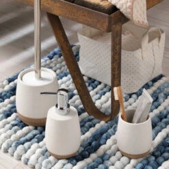 Sealskin Zeepdispenser Braid Wit 15 Sealskin Zeepdispenser Braid Wit -Badkamer Winkel 123 2850