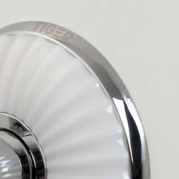 Tiger Ivy Beweegbare Handdoekring Chroom/wit 5 Tiger Ivy Beweegbare Handdoekring Chroom/wit - Afbeelding 3