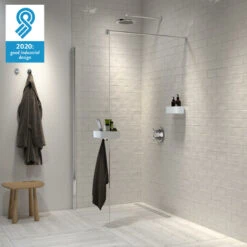 Tiger Douchemand Voor Douchewand 2-store Wit -Badkamer Winkel 123 2984