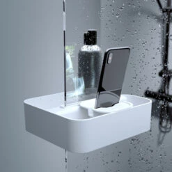 Tiger Douchemand Voor Douchewand 2-store Wit -Badkamer Winkel 123 2985