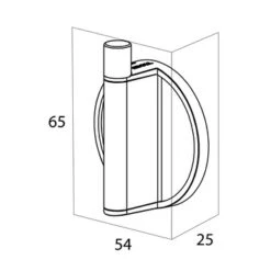 Tiger Haak Tune Zwart -Badkamer Winkel 123 2998