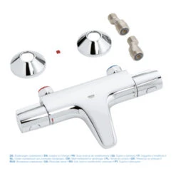 Grohe Thermostatische Badkraan Precision Trend Chroom 15 Cm -Badkamer Winkel 123 300