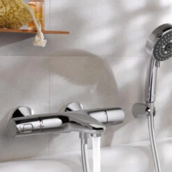 Grohe Thermostatische Badkraan Precision Trend Chroom 15 Cm -Badkamer Winkel 123 301