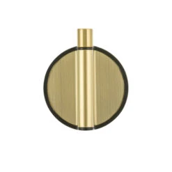 Tiger Haak Tune Messing Zwart -Badkamer Winkel 123 3072