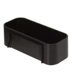 Tiger Wandrek/douchemand 2-store 25cm Zwart -Badkamer Winkel 123 3087