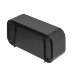 Tiger Wandrek/douchemand 2-store 25cm Zwart -Badkamer Winkel 123 3088