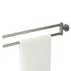 Tiger Dubbel Handdoekrek Boston Met Draaibare Armen RVS -Badkamer Winkel 123 3104