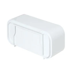 Tiger Wandrek/douchemand 2-store 25cm Wit -Badkamer Winkel 123 3113