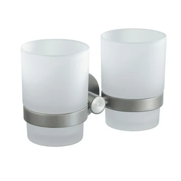 Haceka Dubbele Bekerhouder Kosmos Hangend Met Bekers RVS 3 Haceka Dubbele Bekerhouder Kosmos Hangend Met Bekers RVS