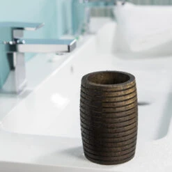 Sealskin Tandenborstelhouder Native Bruin 11 Sealskin Tandenborstelhouder Native Bruin -Badkamer Winkel 123 3129