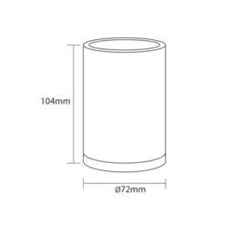 Sealskin Beker Grace Wit -Badkamer Winkel 123 3206