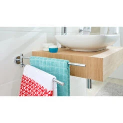 Tesa Handdoekhouder Smooz 2-armig Flexibel -Badkamer Winkel 123 3244