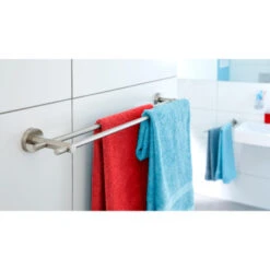 Tesa Handdoekhouder Moon Dubbel 15 Tesa Handdoekhouder Moon Dubbel -Badkamer Winkel 123 3262