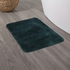 Sealskin Badmat Angora 60x90cm Donkergroen -Badkamer Winkel 123 3407