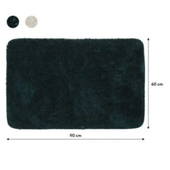 Sealskin Badmat Angora 60x90cm Donkergroen -Badkamer Winkel 123 3409