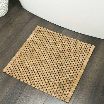 Sealskin WC Mat Woodblock Teak 60x60 Cm 5 Sealskin WC Mat Woodblock Teak 60x60 Cm - Afbeelding 3