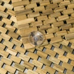 Sealskin WC Mat Woodblock Teak 60x60 Cm 11 Sealskin WC Mat Woodblock Teak 60x60 Cm -Badkamer Winkel 123 3420