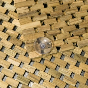 Sealskin WC Mat Woodblock Teak 60x60 Cm 6 Sealskin WC Mat Woodblock Teak 60x60 Cm - Afbeelding 4