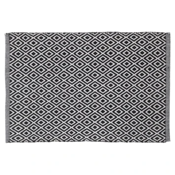 Sealskin Badmat Trellis Zwart 60x90cm 3 Sealskin Badmat Trellis Zwart 60x90cm