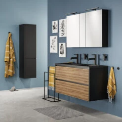 Sealskin Badmat Trellis Zwart 60x90cm 13 Sealskin Badmat Trellis Zwart 60x90cm -Badkamer Winkel 123 3498