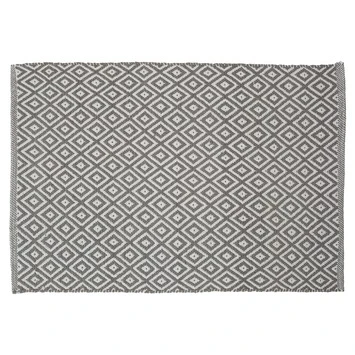 SEALSKIN Badmat Trellis Grijs 60x90cm 3 SEALSKIN Badmat Trellis Grijs 60x90cm