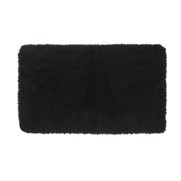 GAMMA Badmat Lusanne Zwart 90x60 Cm 4 GAMMA Badmat Lusanne Zwart 90x60 Cm - Afbeelding 2