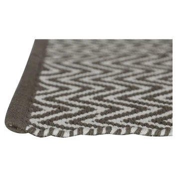 Differnz Badmat Devon Grijs Wit 50x80 Cm 4 Differnz Badmat Devon Grijs Wit 50x80 Cm - Afbeelding 2