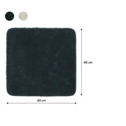 Sealskin Badmat Angora 60x60cm Donkergroen -Badkamer Winkel 123 3591