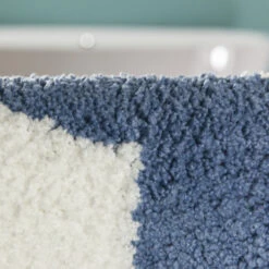 Sealskin Badmat Littera Blauw 90x60 Cm 7 Sealskin Badmat Littera Blauw 90x60 Cm -Badkamer Winkel 123 3599