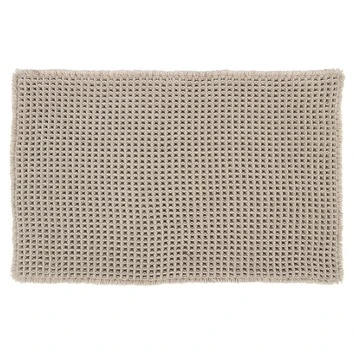 Differnz Badmat Wafel Taupe 50x80 Cm 3 Differnz Badmat Wafel Taupe 50x80 Cm