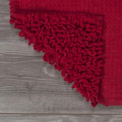 Sealskin Badmat Twist 60x120 Cm Rood -Badkamer Winkel 123 3760