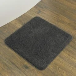 Sealskin WC Mat Angora Grijs 60x60 Cm -Badkamer Winkel 123 3775