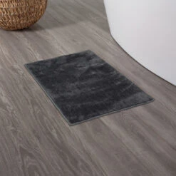 Sealskin Badmat Doux 50x80cm Donkergrijs -Badkamer Winkel 123 3804