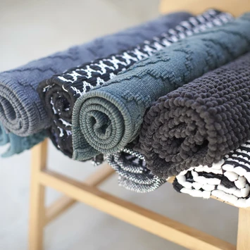 Sealskin Badmat Aztec 60x90cm Donkergrijs 9 Sealskin Badmat Aztec 60x90cm Donkergrijs - Afbeelding 7