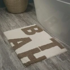 Sealskin Badmat Littera Ivoor 90x60 Cm -Badkamer Winkel 123 3839