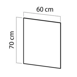 TIGER Boston Spiegel 60 Cm -Badkamer Winkel 123 4009