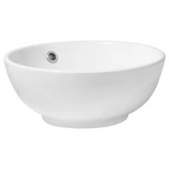 Badkamer Winkel 17 Atlantic Waskom Pawleys Opbouw Wit Keramiek 37.5x37.5x15.3 Cm