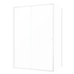 Sealskin Contour Schuifdeur Met Zijwand 120x90x200 Cm, 6 Mm Helder Veiligheidsglas Met Antikalklaag Mat Wit 9 Sealskin Contour Schuifdeur Met Zijwand 120x90x200 Cm, 6 Mm Helder Veiligheidsglas Met Antikalklaag Mat Wit -Badkamer Winkel 123 4094