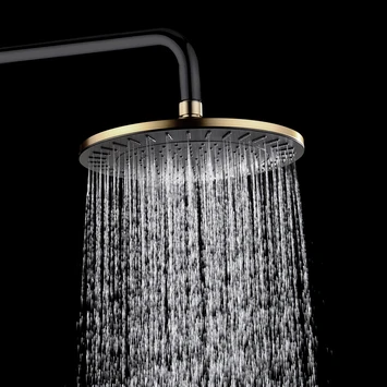 Tiger Regendoucheset Akcent Zwart Messing 9 Tiger Regendoucheset Akcent Zwart Messing - Afbeelding 7