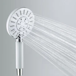 Tiger Handdouche Akcent Chroom Wit -Badkamer Winkel 123 4320