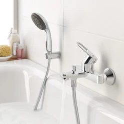 Grohe Handdouche Vitalio Start II Ø10 Cm 2 Standen 5,7 L/m -Badkamer Winkel 123 4357