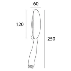 Tiger Handdouche Bologna Ø12 Cm 4 Standen -Badkamer Winkel 123 4390