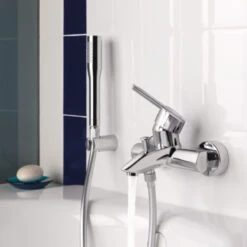 Grohe Badkraan Feel Chroom 15 Cm 9 Grohe Badkraan Feel Chroom 15 Cm -Badkamer Winkel 123 447