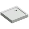 Sealskin Douchebak Fusion Vierkant Opbouw 80x80x14 Cm Wit -Badkamer Winkel 123 4557