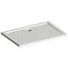 Sealskin Douchebak Fusion Rechthoek Inbouw 120x80x4 Cm Wit