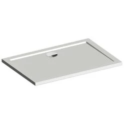 Sealskin Douchebak Fusion Rechthoek Inbouw 120x80x4 Cm Wit