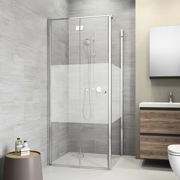 Sealskin Douchewand Code R 80x197 Cm Met Gesatineerde Band 3 Sealskin Douchewand Code R 80x197 Cm Met Gesatineerde Band