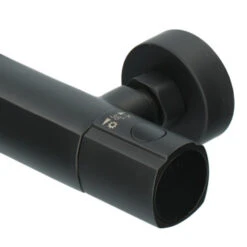 Absolut Thermostatische Badkraan Absi Zwart -Badkamer Winkel 123 472