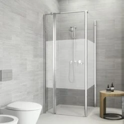 Sealskin Swingdeur Code L 2-delig 110x197 Cm Met Gesatineerde Band