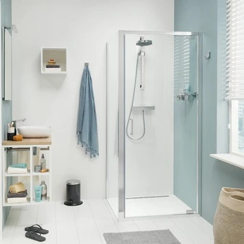 Sealskin Douchecabine Met Swingdeur Compact 90x195 Cm Chroom 3 Sealskin Douchecabine Met Swingdeur Compact 90x195 Cm Chroom